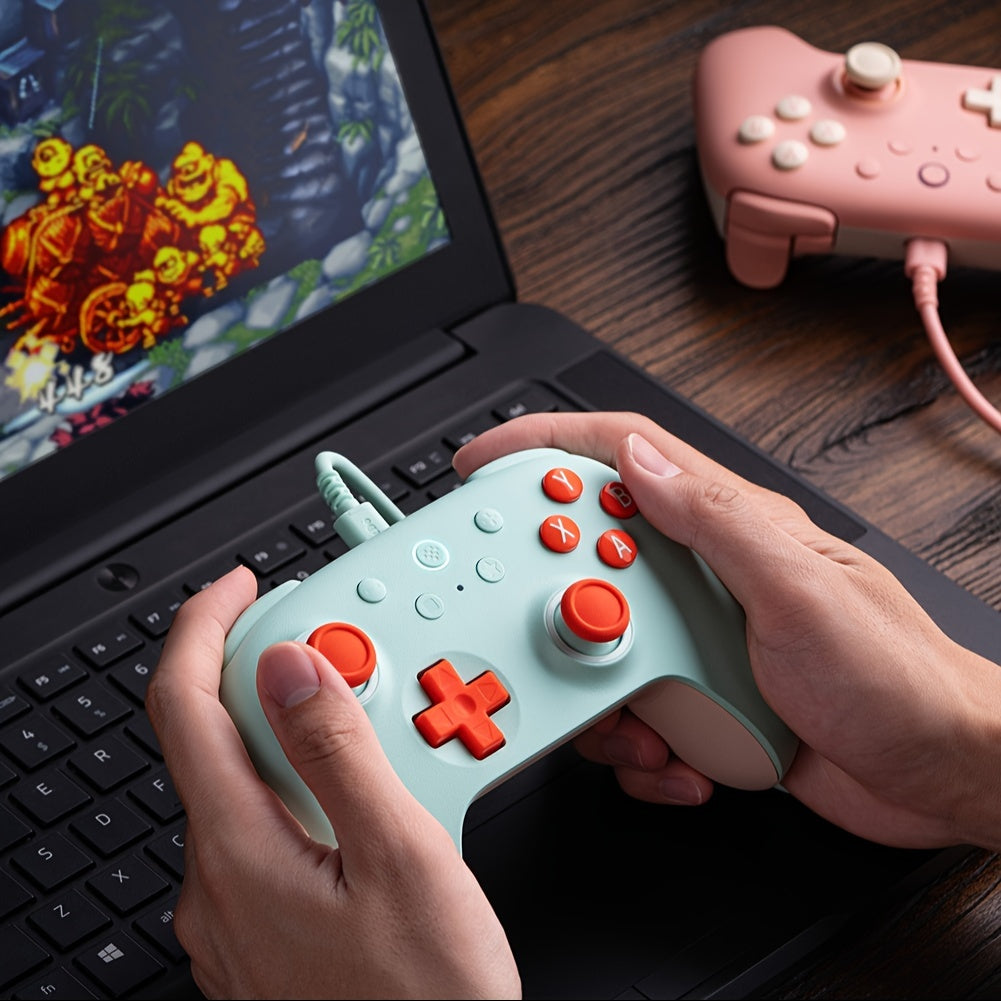 8Bitdo Ultimate 2C Wireless Controller For Windows PC And Android, With 1000Hz Polling Rate, Hall Effect Joysticks And Hall Triggers, And Remappable L4/R4 Bumpers (Mint)