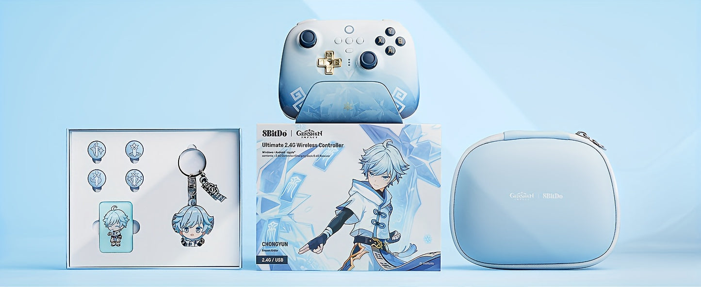 8Bitdo Ultimate 2.4G Wireless Controller For PC, Android, Steam Deck, And Apple