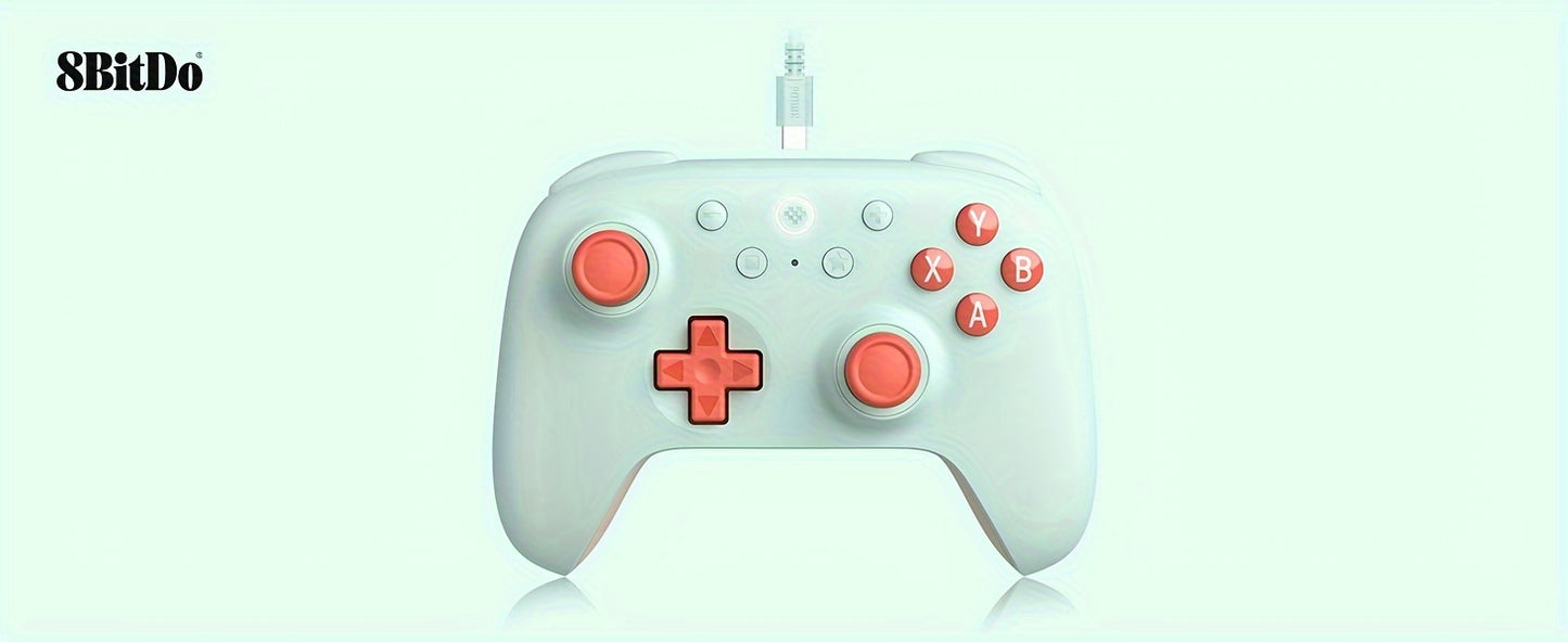 8Bitdo Ultimate 2C Wireless Controller For Windows PC And Android, With 1000Hz Polling Rate, Hall Effect Joysticks And Hall Triggers, And Remappable L4/R4 Bumpers (Mint)