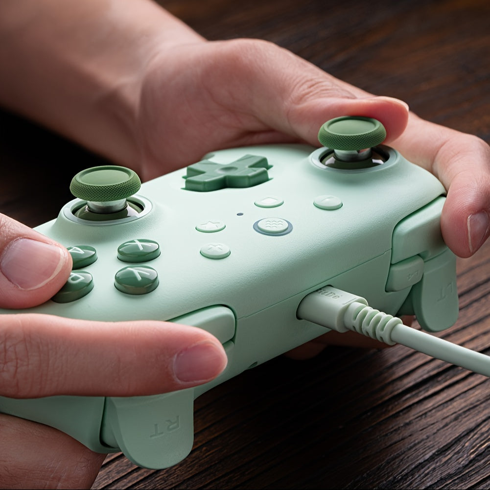 8Bitdo Ultimate 2C Wireless Controller For Windows PC And Android, With 1000Hz Polling Rate, Hall Effect Joysticks And Hall Triggers, And Remappable L4/R4 Bumpers (Green)