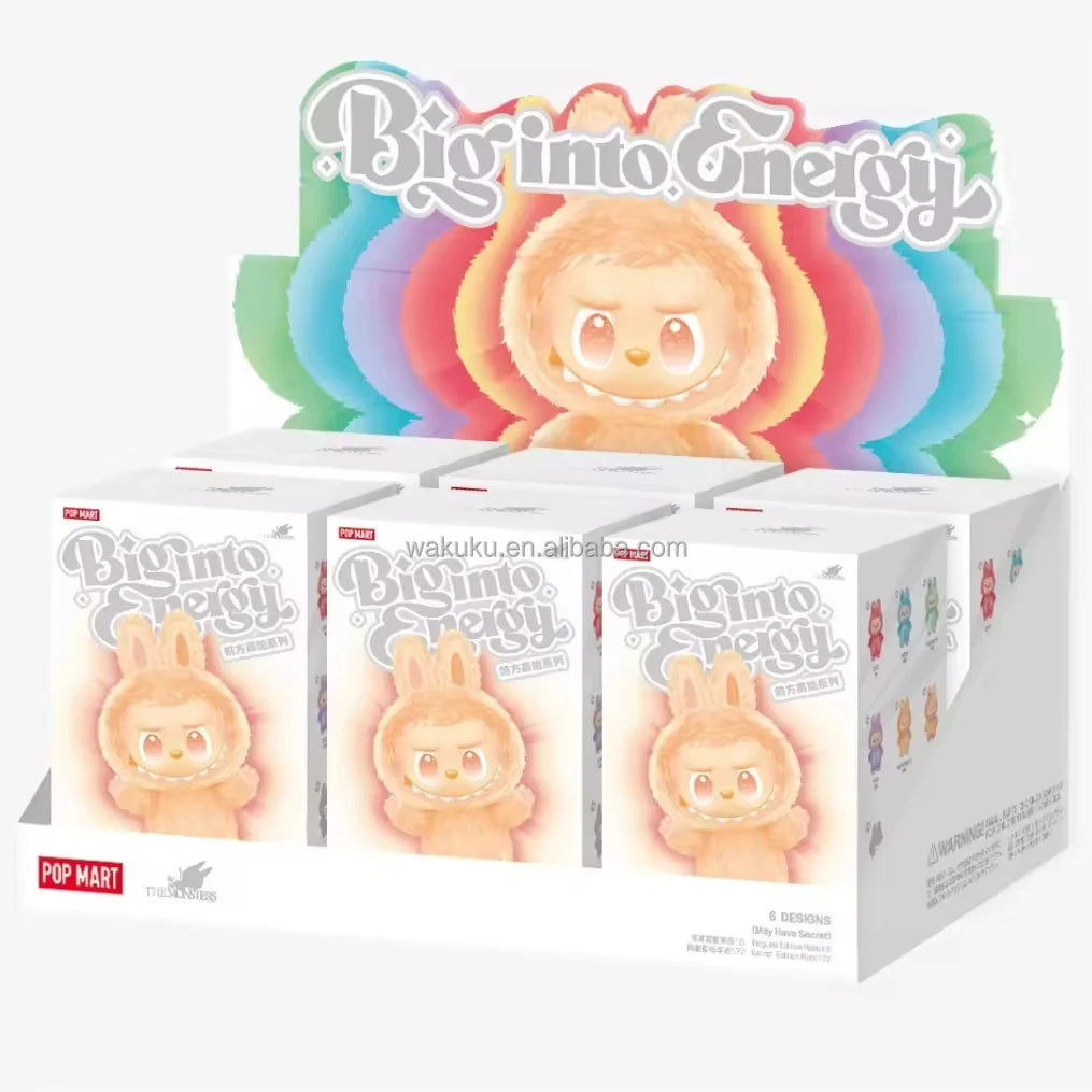 100% Original Genuine Cute Lovely Toys Mystery Box Blind Box Art Toy Gift Pop Mart Labubu Plush Doll