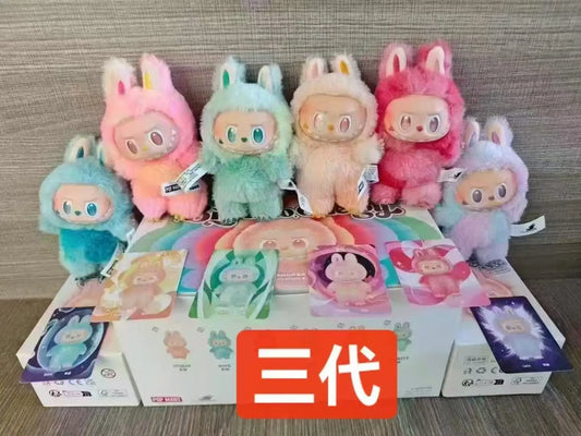 100% POP MART V3 Energy Labubu the MONSTERS Big Into Energy Vinyl Plush Mystery Blind Box for Collectible Anime Fans