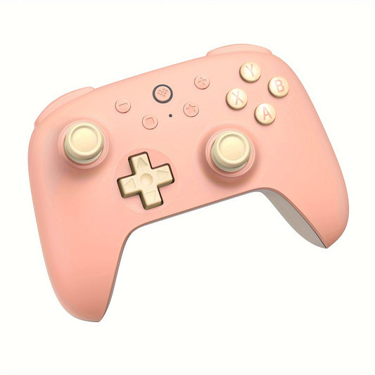 8Bitdo Ultimate 2C Wireless Controller For Windows PC And Android, With 1000Hz Polling Rate, Hall Effect Joysticks And Hall Triggers, And Remappable L4/R4 Bumpers (Peach)