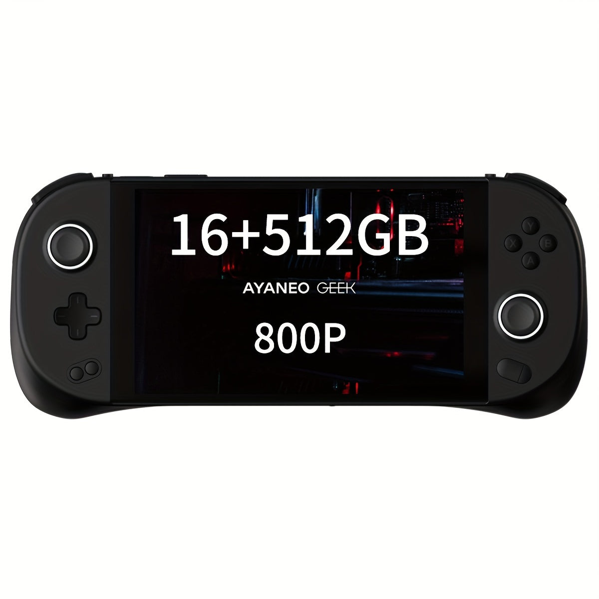 AYANEO GEEK (AMD R7-6800U)- 7 Inches Handheld PC Game Console Win 11 Laptop Touch Screen PC Video Game Console, CPU AMD Ryzen 7 6800U Processor Tablet PC