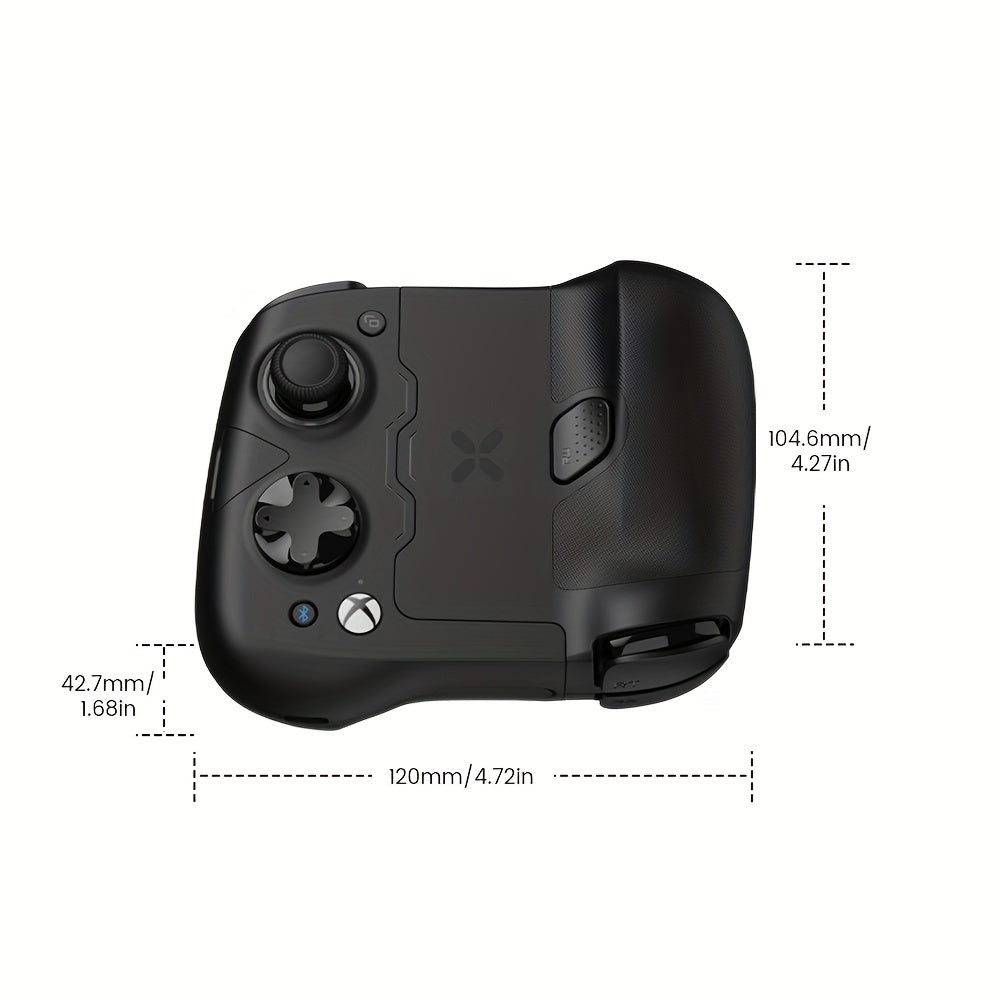 1pc GameSir X4 Aileron Telescopic Wireless Controller, Magnetic Two-Piece Design, Seamless 2.4GHz Connection, Portable Gamepad with Hall Effect Joysticks for Android, Includes One Month Free Game Pass Code