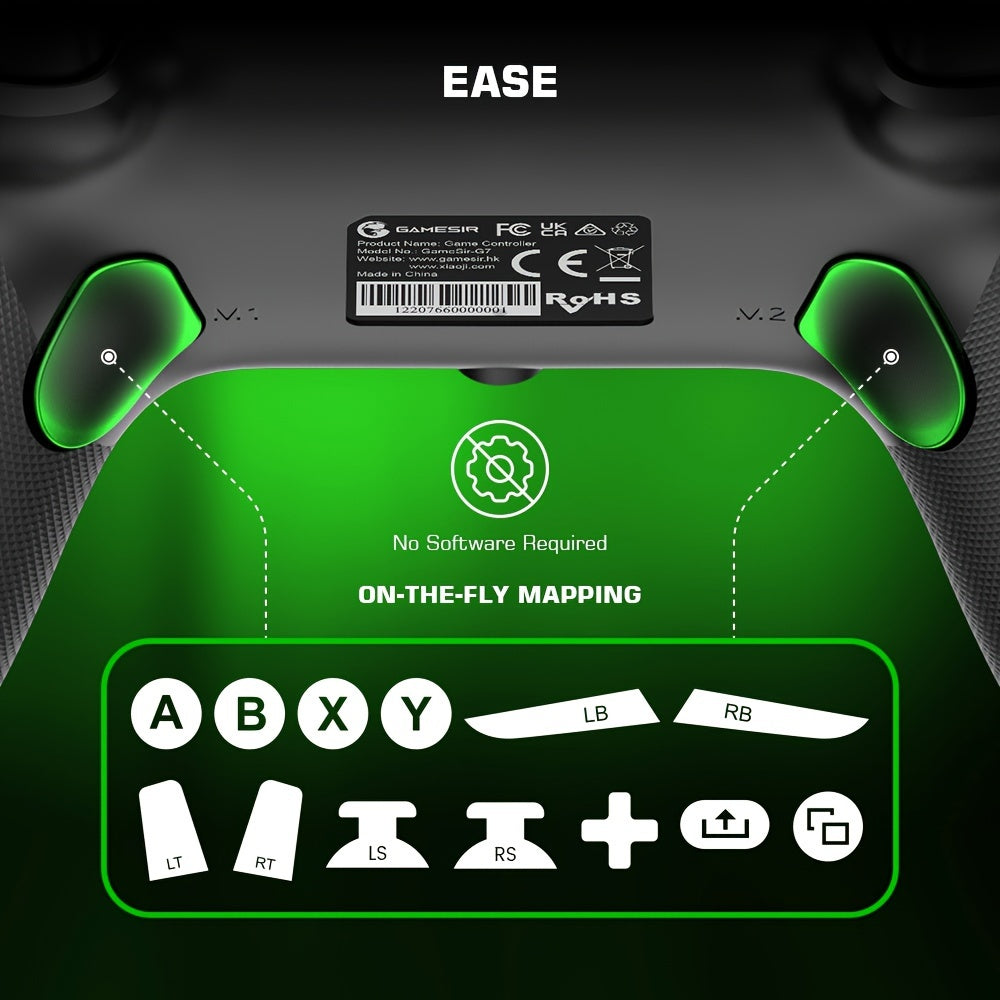 GameSir G7 Wired Controller For Xbox Series X/S, Xbox One And Windows 10/11 - PC Gaming Gamepad With 3.5mm Audio Jack (2 Swappable Faceplates)