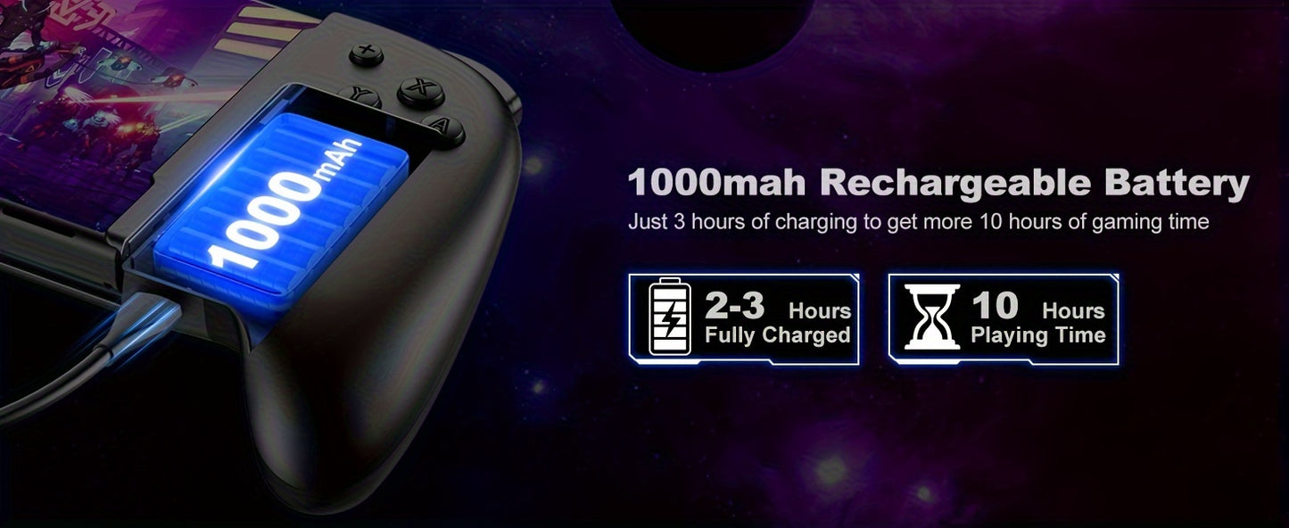 For Switch/Switch OLED, All-In-One gamepad controller replacement for Switch Controller, Switch Controller Remote Control with Adjustable TURBO, with RGB Lighting Effects