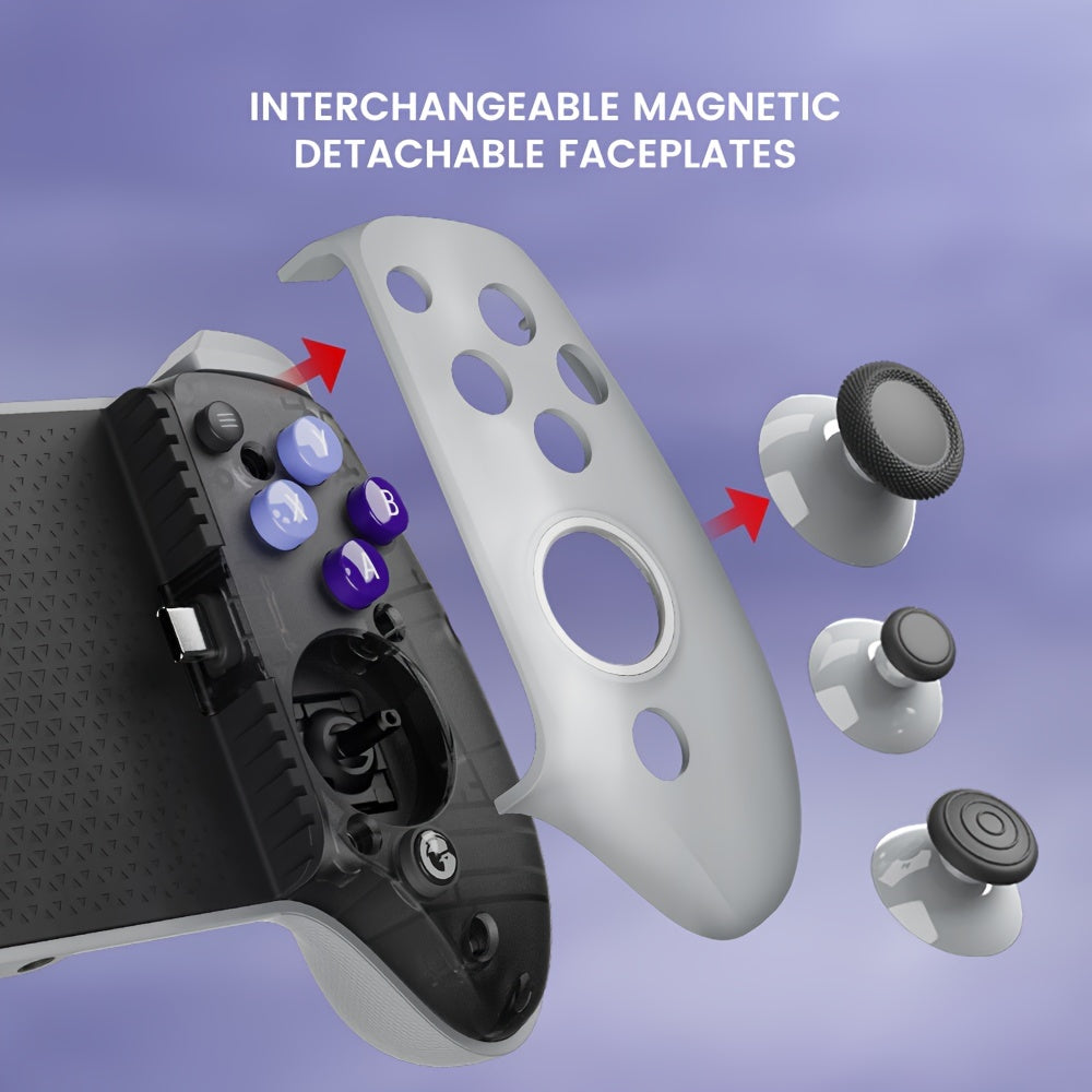 15 Series GameSir G8 Galileo Type-C Mobile Gaming Controller - Advanced Plug and Play Gamepad with Hall Effect Joysticks, Hall Trigger, 3.5mm Audio Jack and USB-C Connectivity for Seamless Android and iPhone Gaming Experience