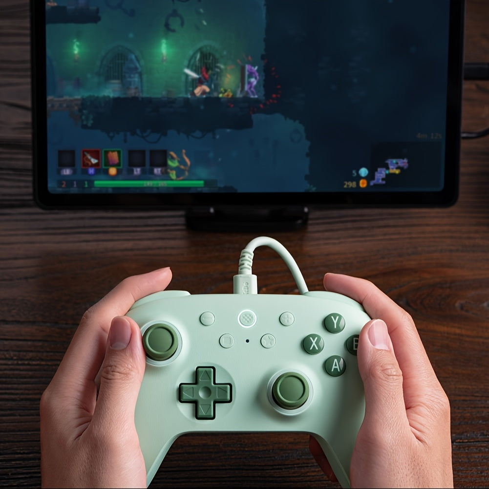 8Bitdo Ultimate 2C Wireless Controller For Windows PC And Android, With 1000Hz Polling Rate, Hall Effect Joysticks And Hall Triggers, And Remappable L4/R4 Bumpers (Green)