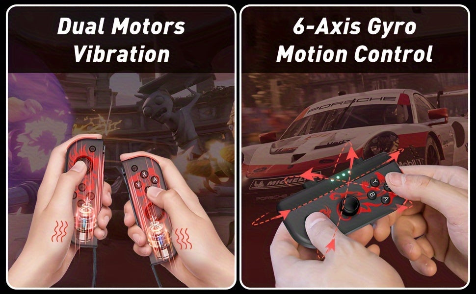 Game Controller For Nintendo Switch, Nintendo Switch Controller Joypads (L/R) Support Turbo Function Compatible With Switch/Lite/OLED