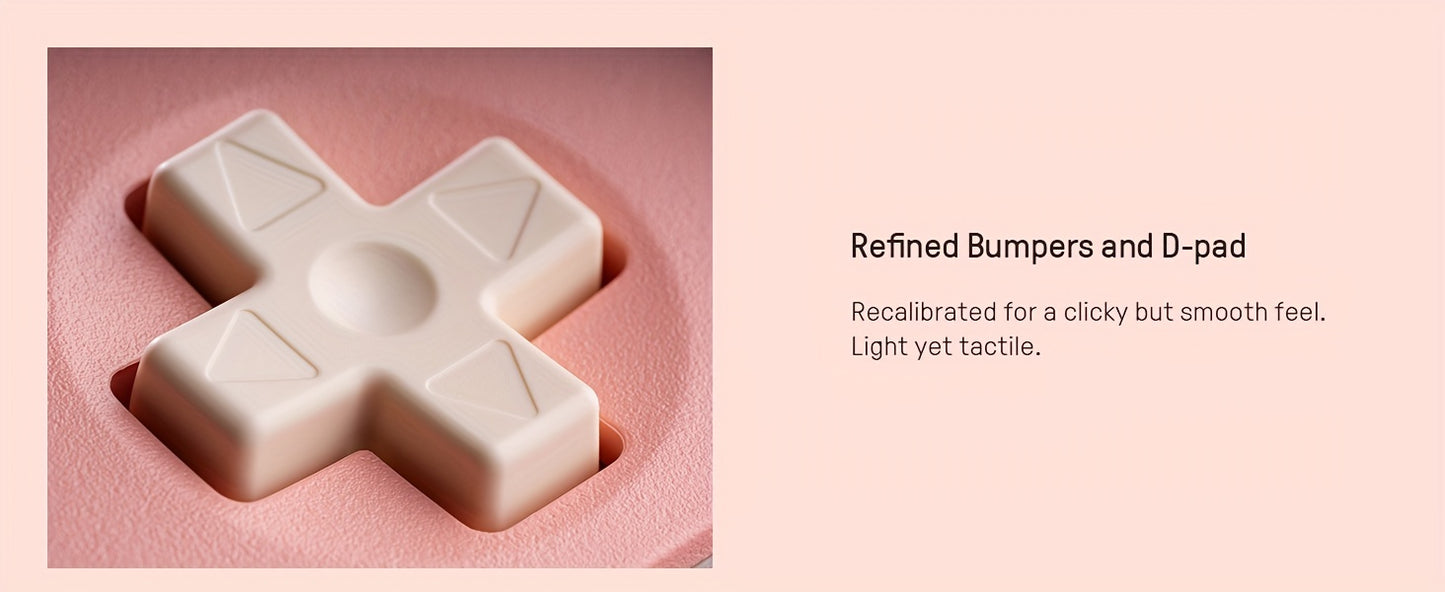 8Bitdo Ultimate 2C Wireless Controller For Windows PC And Android, With 1000Hz Polling Rate, Hall Effect Joysticks And Hall Triggers, And Remappable L4/R4 Bumpers (Peach)