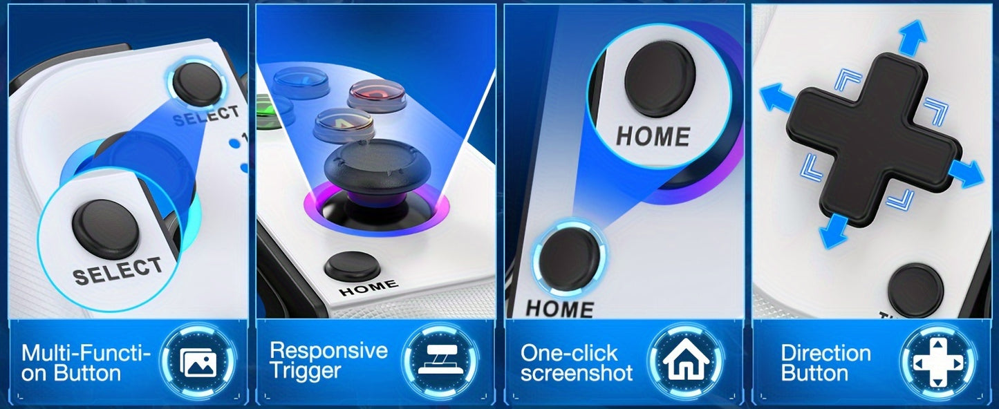 [Xbox Game Pass, Wireless Gamepad] Xbox Game Pass Ultimate Wireless Gamepad - Mobile Gaming Controller for Android/iPhone - White