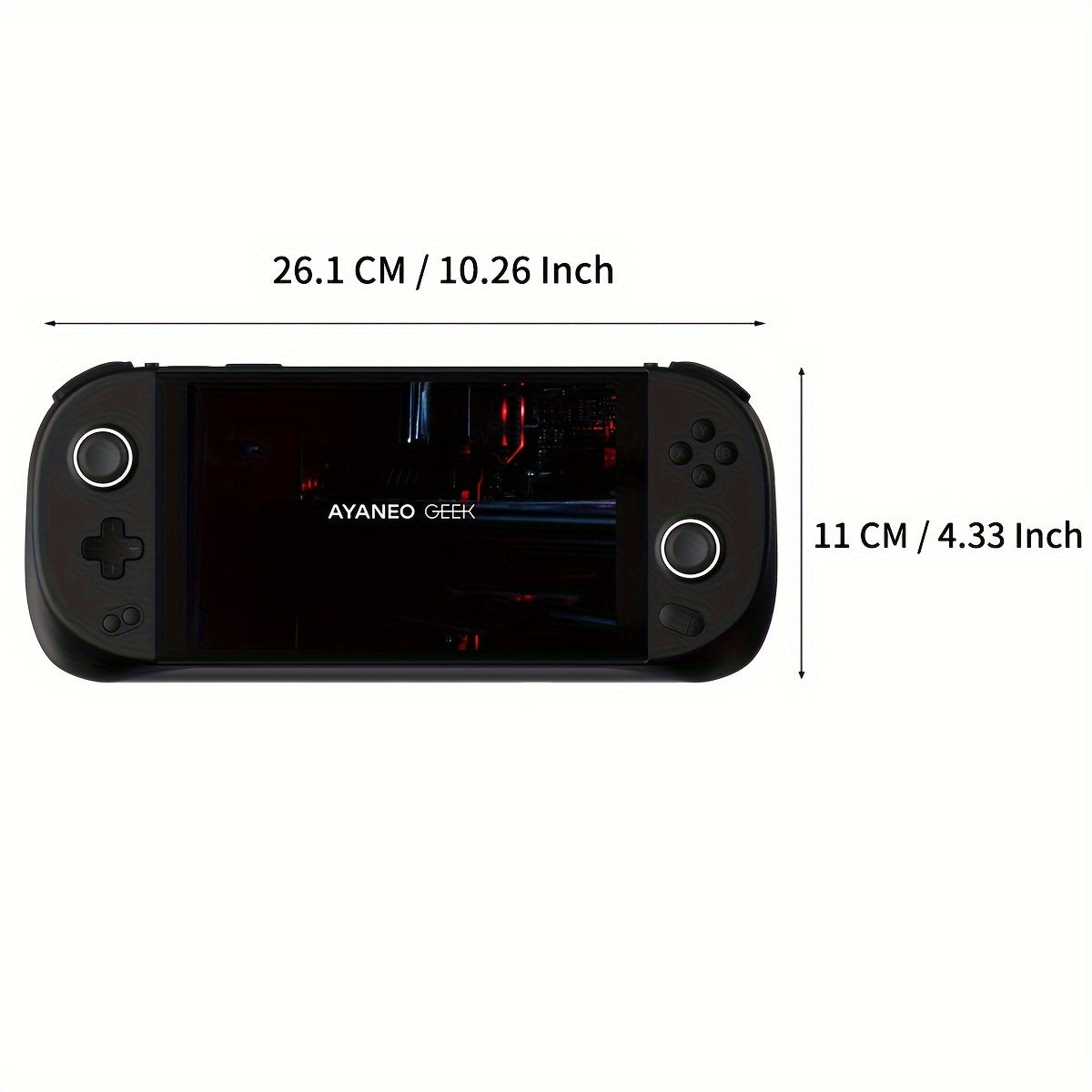 AYANEO GEEK (AMD R7-6800U)- 7 Inches Handheld PC Game Console Win 11 Laptop Touch Screen PC Video Game Console, CPU AMD Ryzen 7 6800U Processor Tablet PC