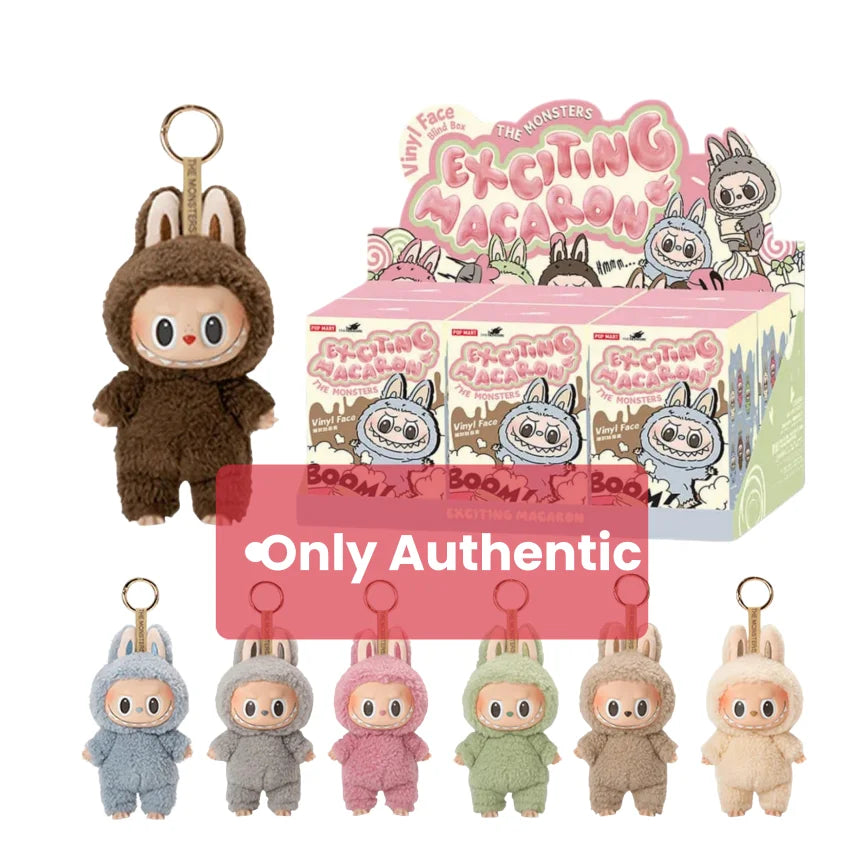 100% Original Genuine Cute Lovely Toys Mystery Box Blind Box Art Toy Gift Pop Mart Labubu Plush Doll