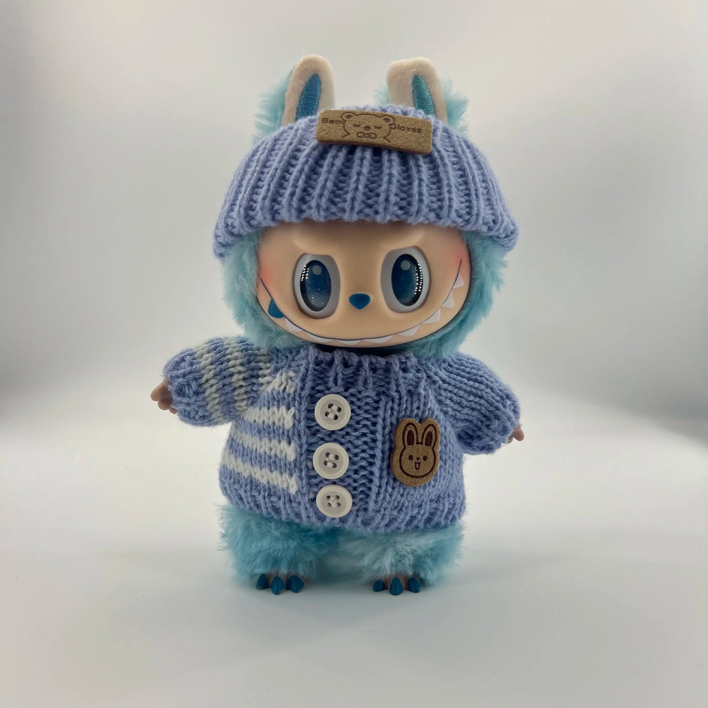 Labubu V3 Front High-Energy-Serie US Spot Goods Lovely Doll with Couture Wardrobe Labubu Doll