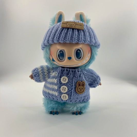 Labubu V3 Front High-Energy-Serie US Spot Goods Lovely Doll with Couture Wardrobe Labubu Doll