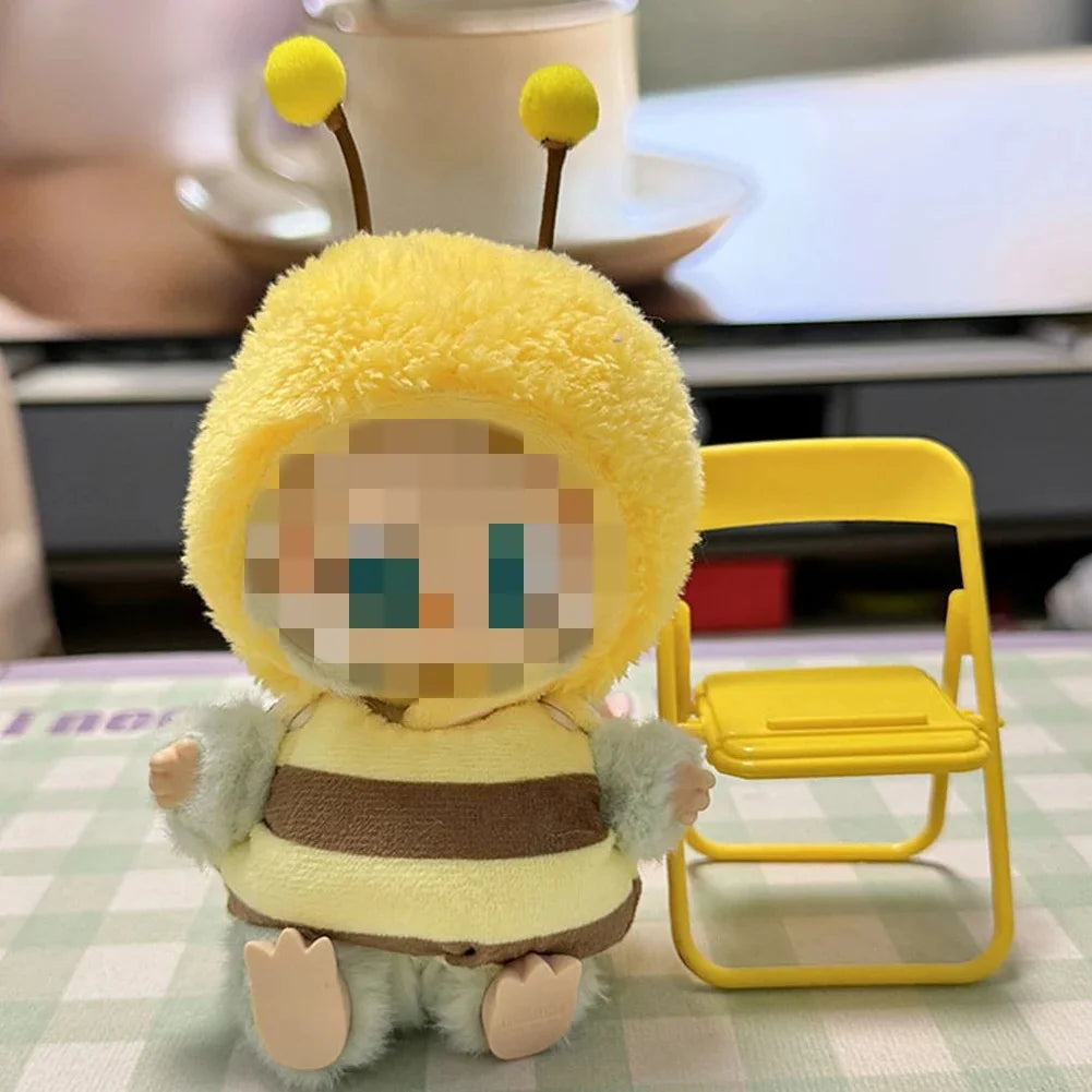 Labubu Plush Doll Clothes Kawaii Doll Clothes Doll Little Clothes Cartoon Cute Clothes Dolls Accessories Christmas Gift