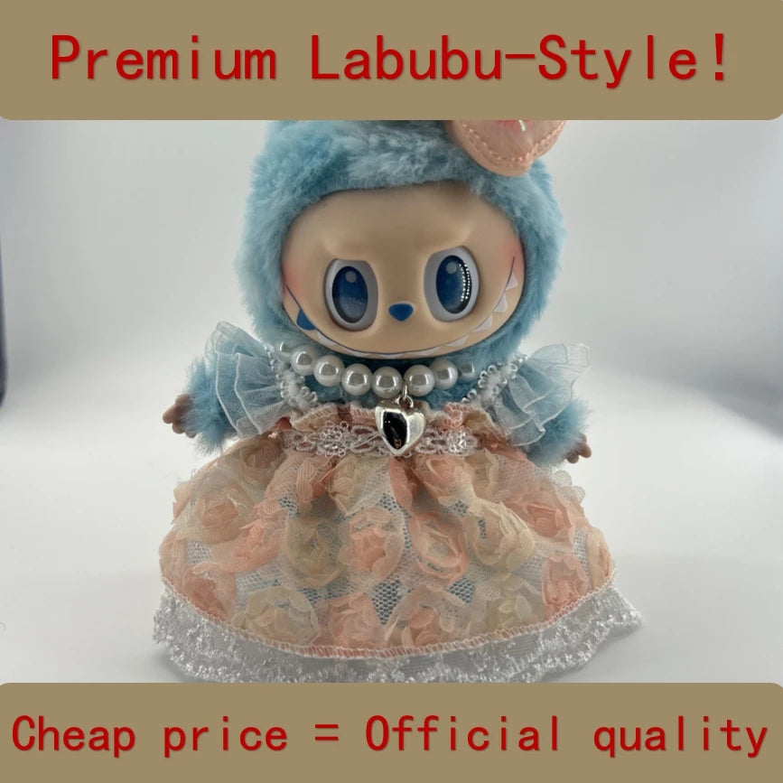 Labubu V3 Front High-Energy-Serie US Handsome Cartoon Toy Doll with Couture Wardrobe