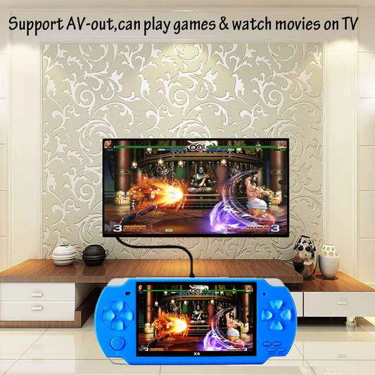 10,000 Games 4.3 Inch TFT Screen 8G Video Game Console Player for PSP Retro Game Handheld Support Mp4 Player Camera Video E-book