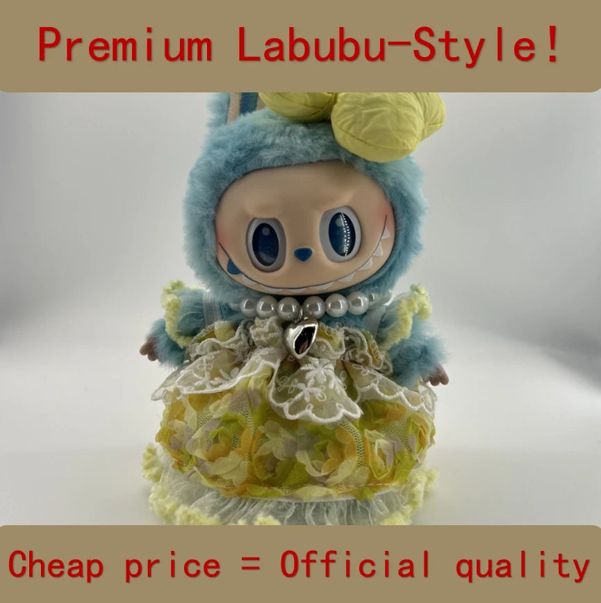 Labubu V3 Front High-Energy-Serie US Spot Goods Cute Lovely Doll with Couture Wardrobe Labubu Doll