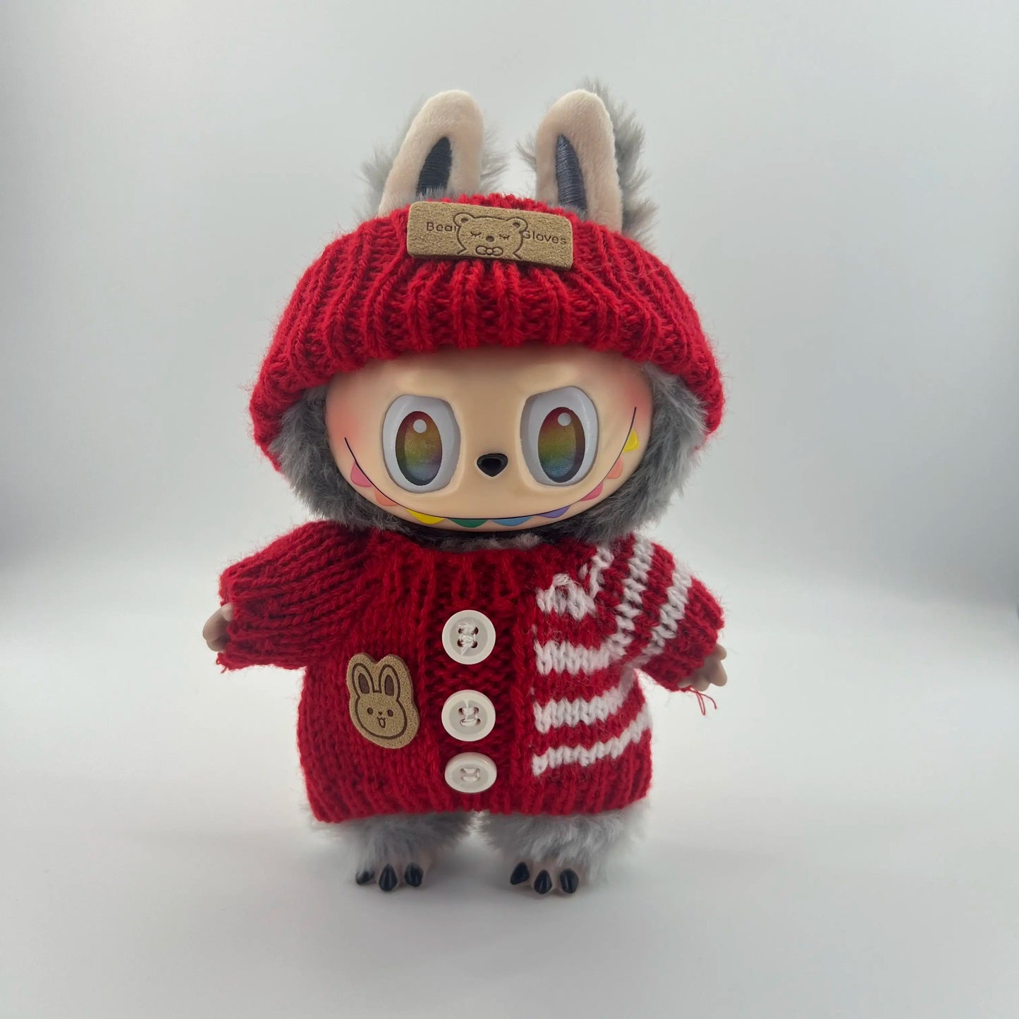 Labubu V3 Front High-Energy-Serie US Spot Goods Charming Cute Doll with Couture Wardrobe Labubu Doll