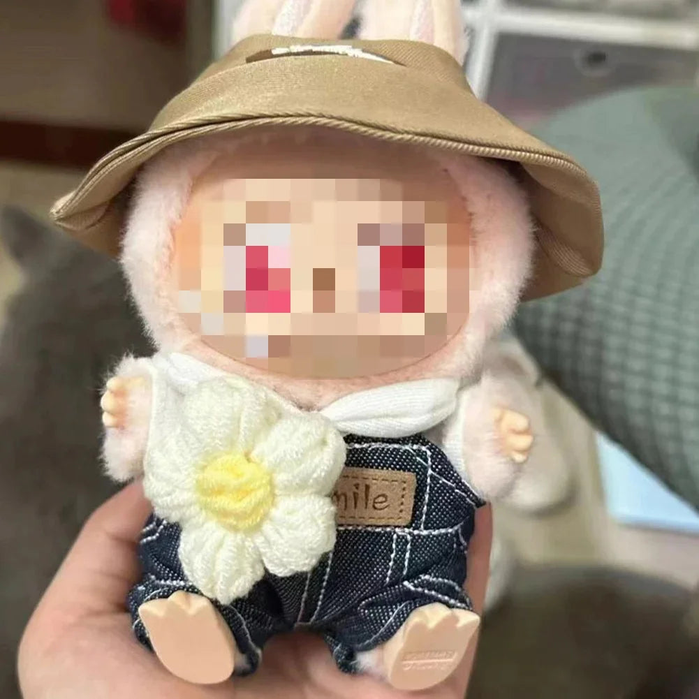 Labubu Plush Doll Clothes Kawaii Doll Clothes Doll Little Clothes Cartoon Cute Clothes Dolls Accessories Christmas Gift