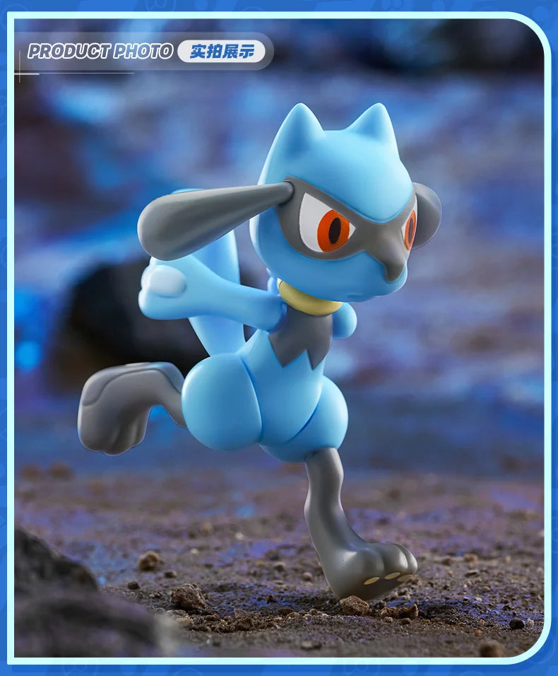 Original Blokees Pokemon Pikachu Eevee Charmander Charizard Greninja Meowscarada Ceruledge Cartoon Characters Building Block Toy