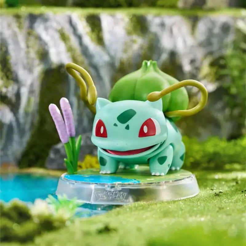 Original Blokees Pokemon Pikachu Eevee Charmander Charizard Greninja Meowscarada Ceruledge Cartoon Characters Building Block Toy