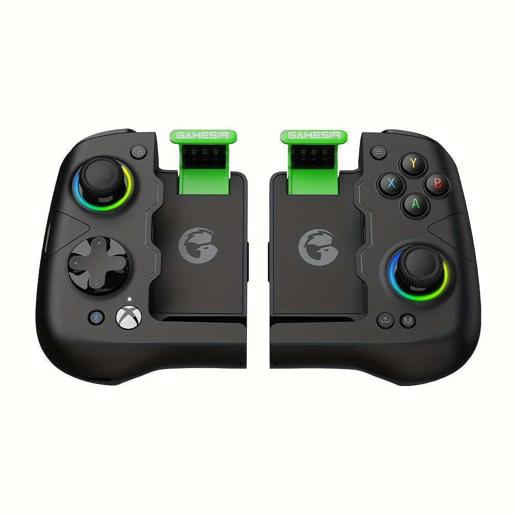 1pc GameSir X4 Aileron Telescopic Wireless Controller, Magnetic Two-Piece Design, Seamless 2.4GHz Connection, Portable Gamepad with Hall Effect Joysticks for Android, Includes One Month Free Game Pass Code