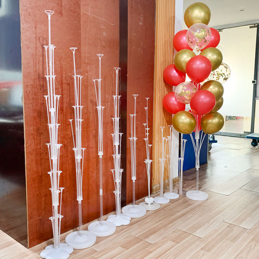 1/2Set Column Balloon Stand for Baby Shower Birthday Wedding Party Decoration Eid Baloon Arch Kit Pump Clip Ballons Accessories